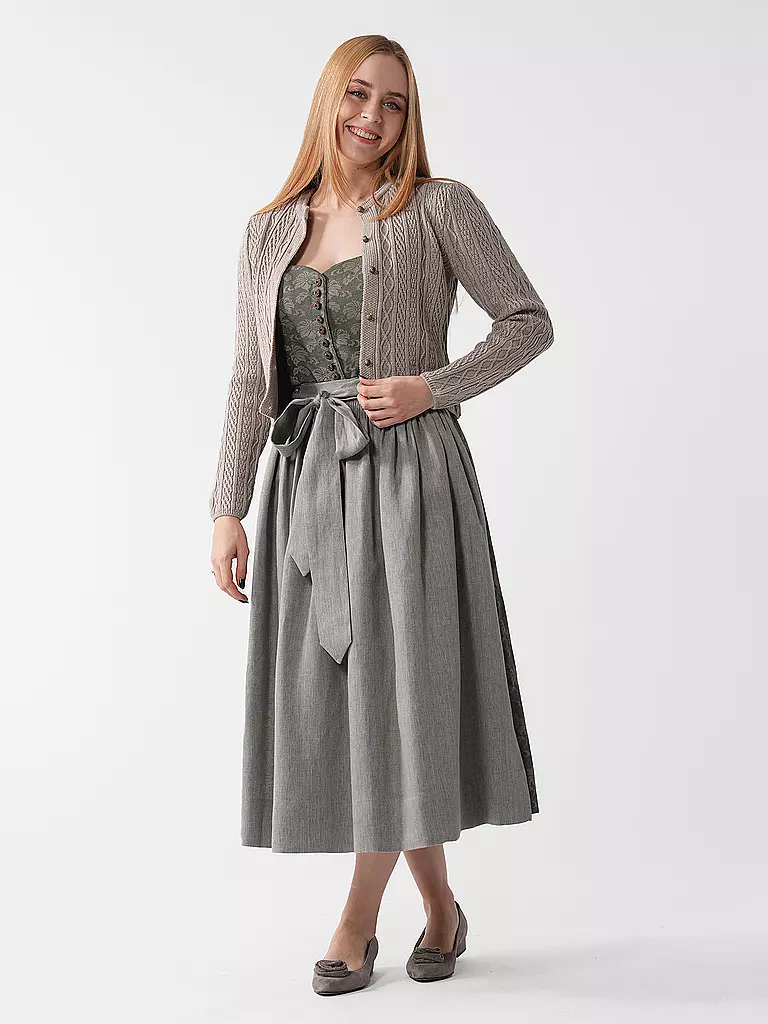 GOTTSEIDANK Trachten Strickjacke SOPHIA creme