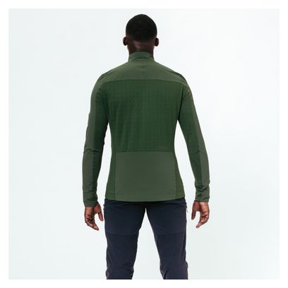 Maillot Manches Longues Gore Wear TrailKPR Hybride Vert