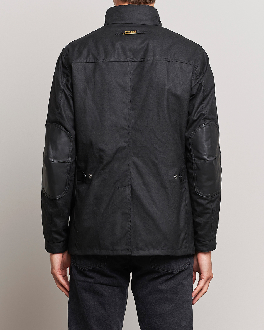 Barbour Lifestyle Ogston Waxed Jacket Black