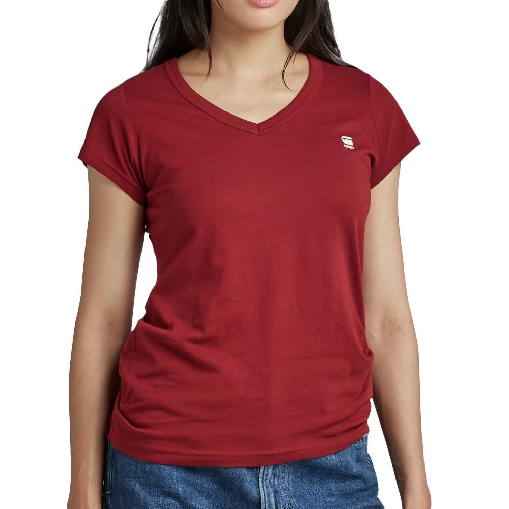 T-shirt Rouge Femme G-Star Raw Eyben D21314