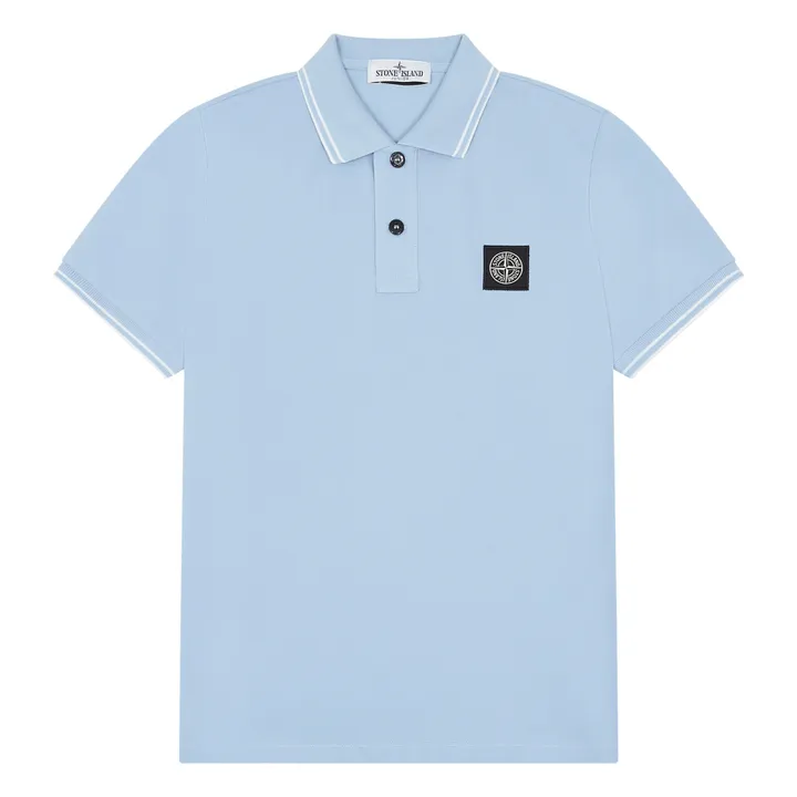 Stone Island Polo Logo | Bleu