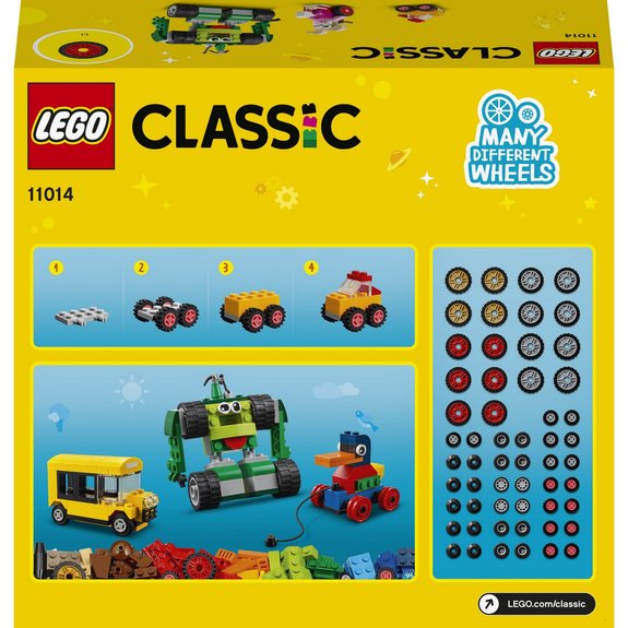 Briques et roues LEGO® Classic 11014