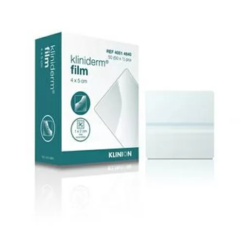 Kliniderm Film 4x5 cm - 50 stk.