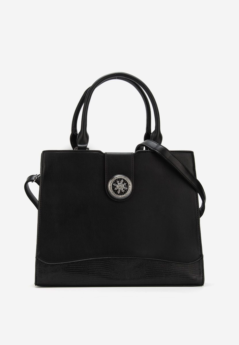 Sac à main noire Silvia Rosa 8040