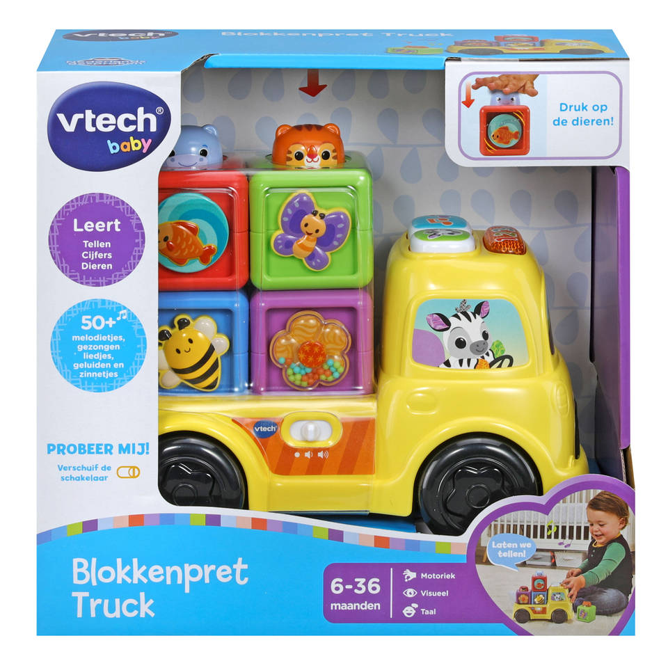 VTech Baby blokkenpret truck