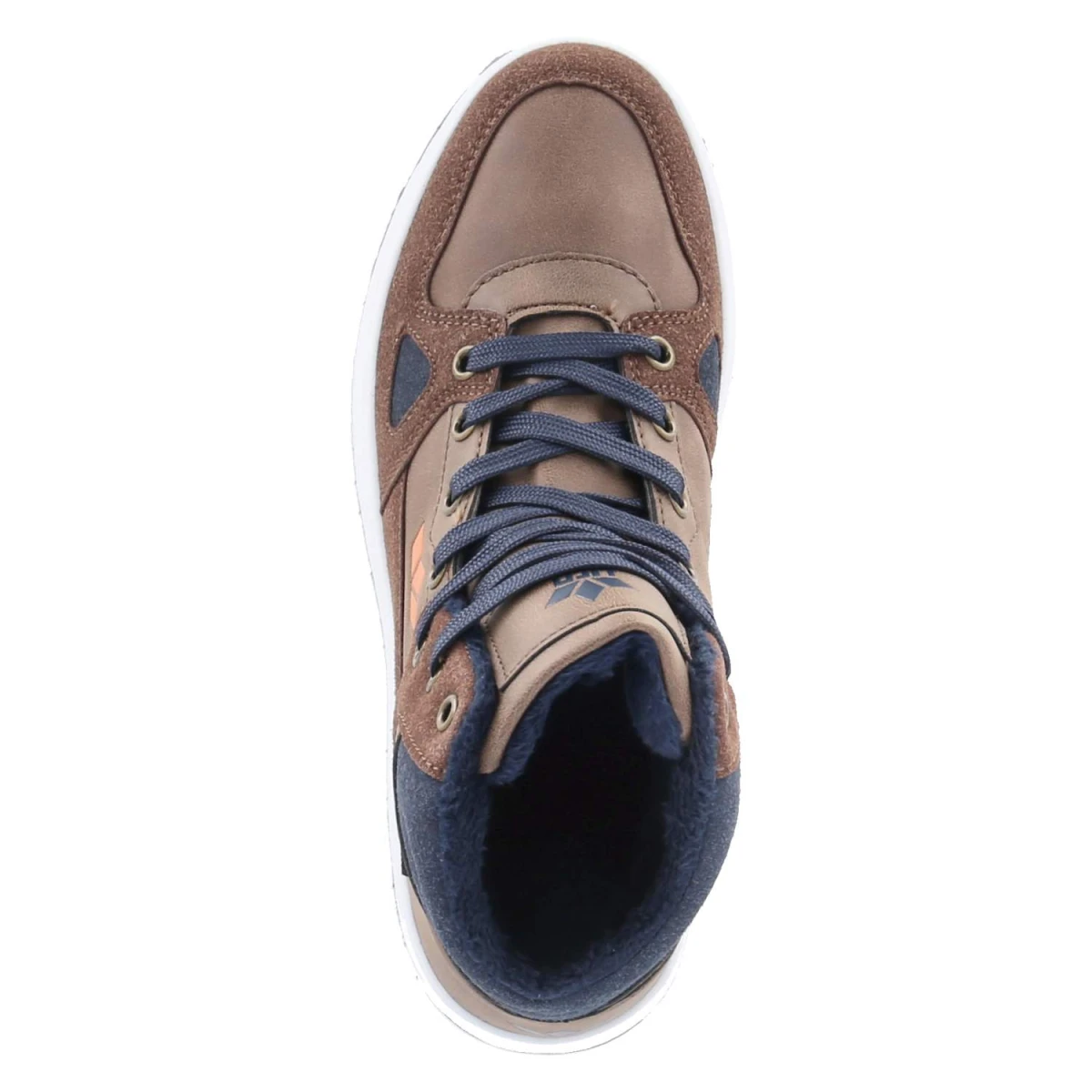 LicoHigh Sneaker COLDEN - braun/marine/orange