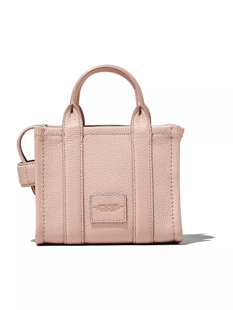 MARC JACOBS Ledertasche - Tote Bag THE MINI TOTE rosa