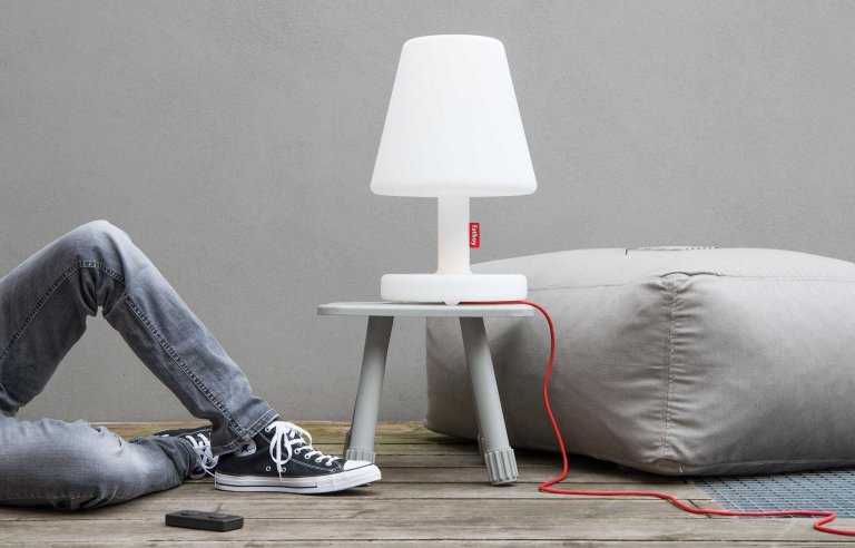 Fatboy Edison the Medium tafellamp via smartphone LED
