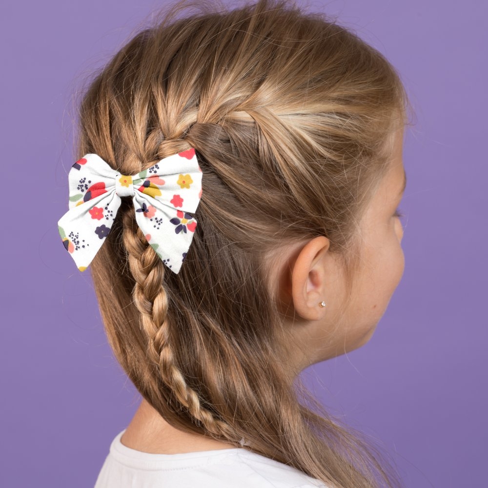 Barrette Noeud Papillon Reveil Printanier