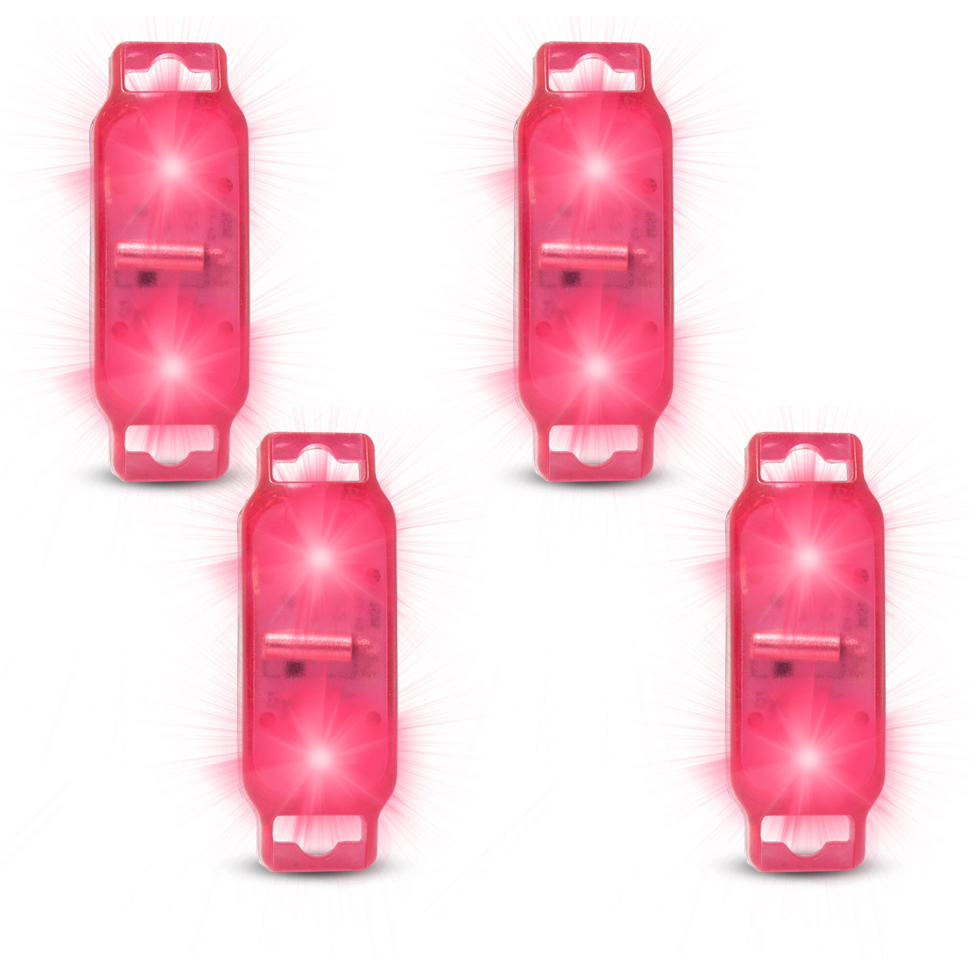 Miraval4x Blinkie Pink Mit Schlaufen zum Festmachen