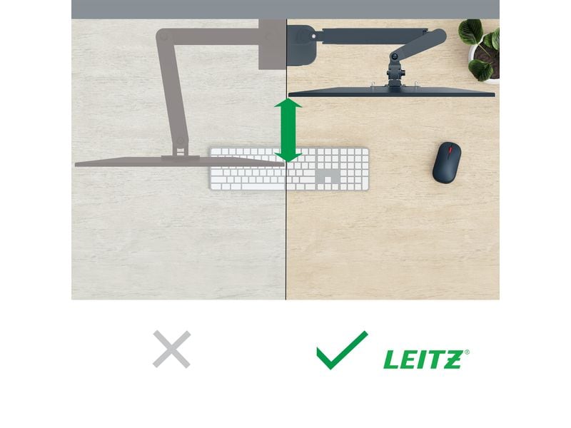 Leitz Ergo Single Monitorarm Single Monitorarm