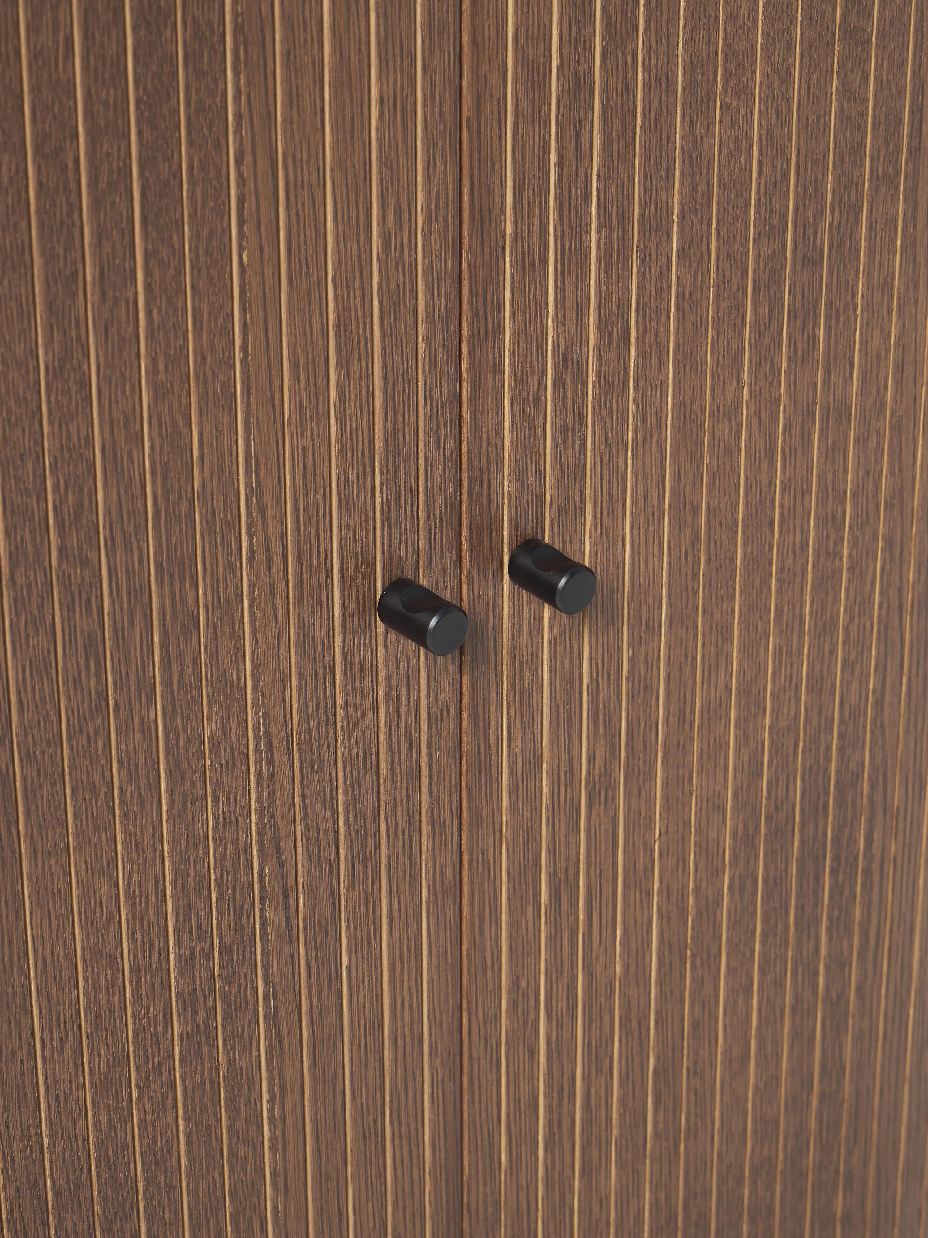 Highboard Calary met geribde voorzijde