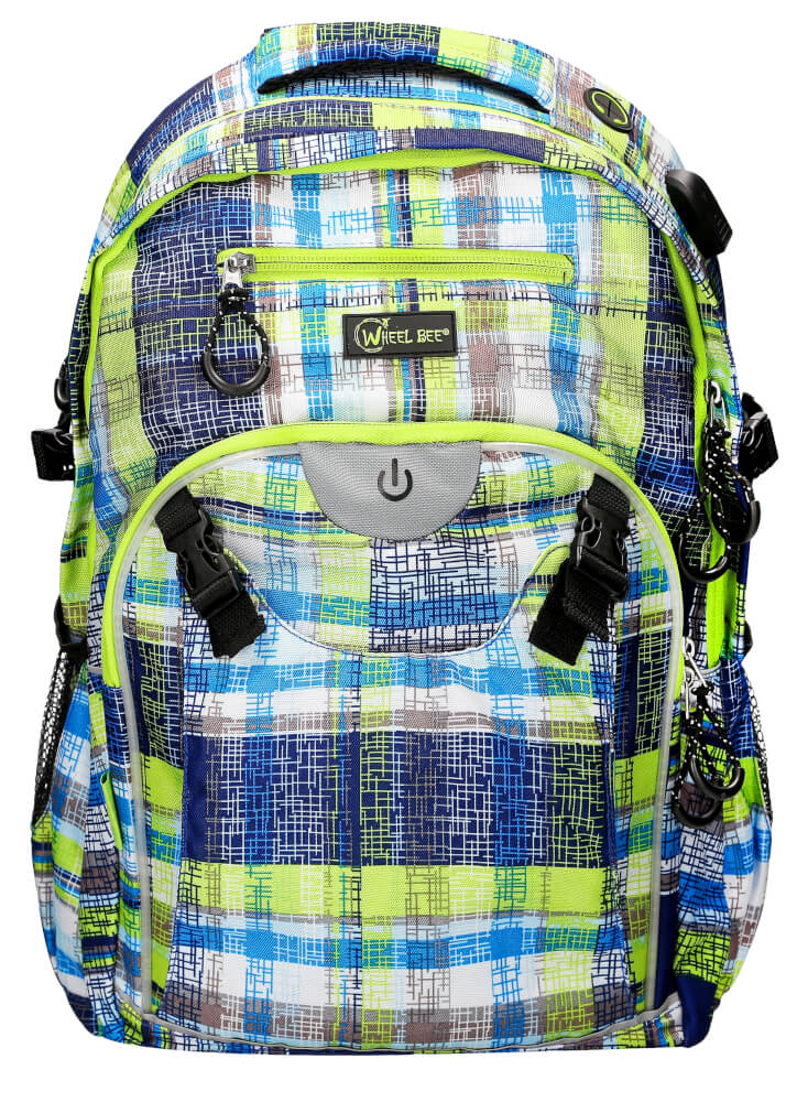 Wheel Bee BACKPACK Generation Z, Design blue/green/white