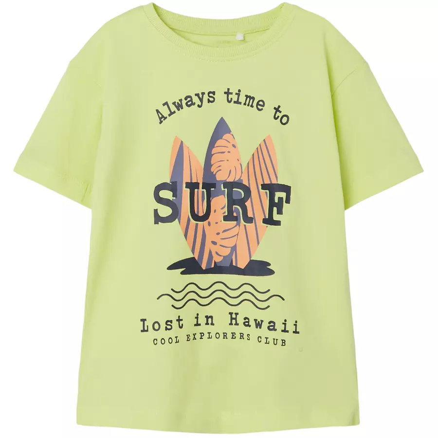 name it T-Shirt Nmmvagno Sunny Lime