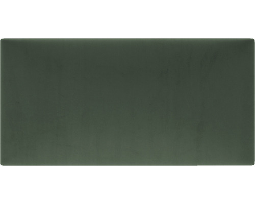 Kingston wandkussen, saliegroen, donkere fluwelen look, 30 x 60 cm