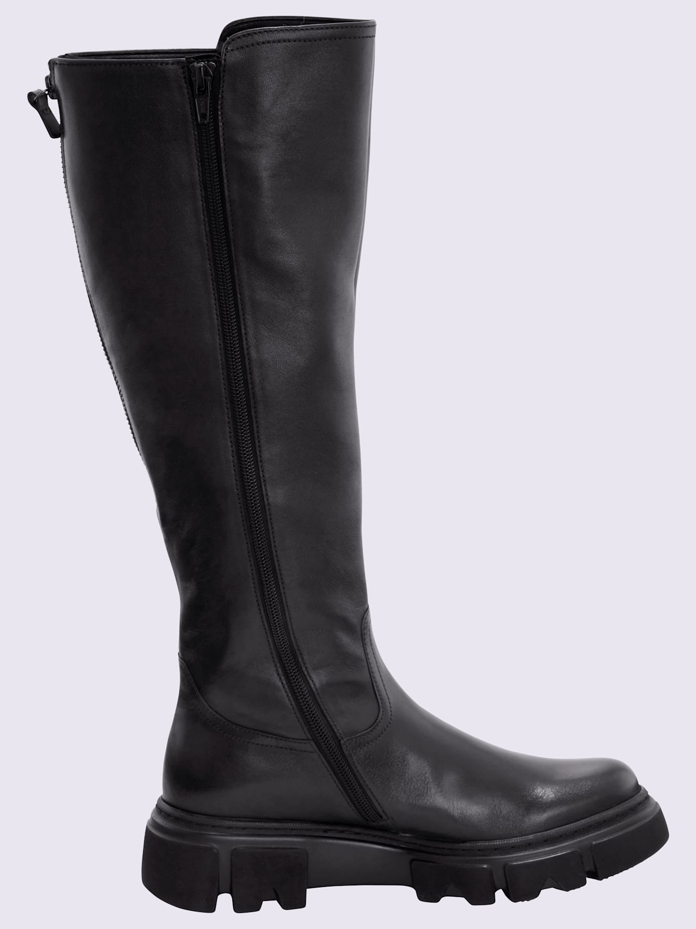 Bottes en cuir nappa d'agneau et de mouton ou cuir nappa de veau