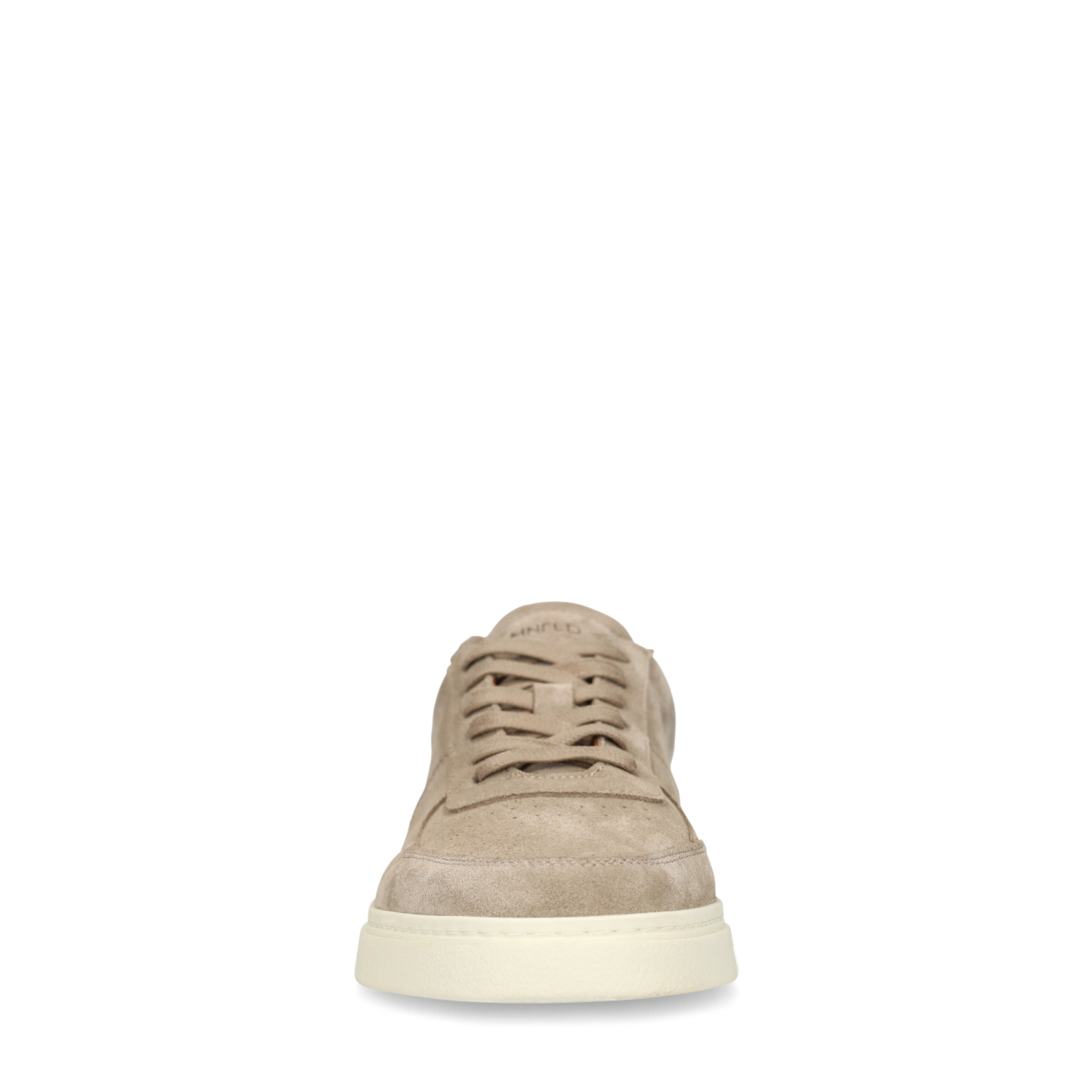 Beige suède sneakers