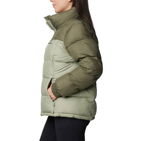 Doudoune ski COLUMBIA PIKE LAKE FULL ZIP JACKET W STONE GREEN/SAFARI