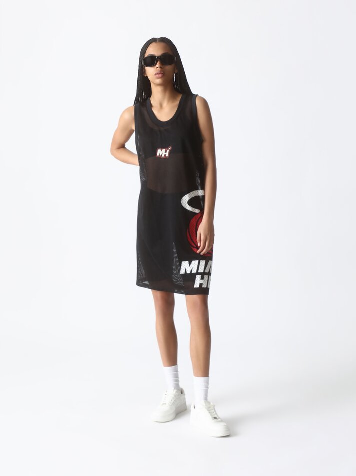 Vestido preto do Miami Heat da NBA
