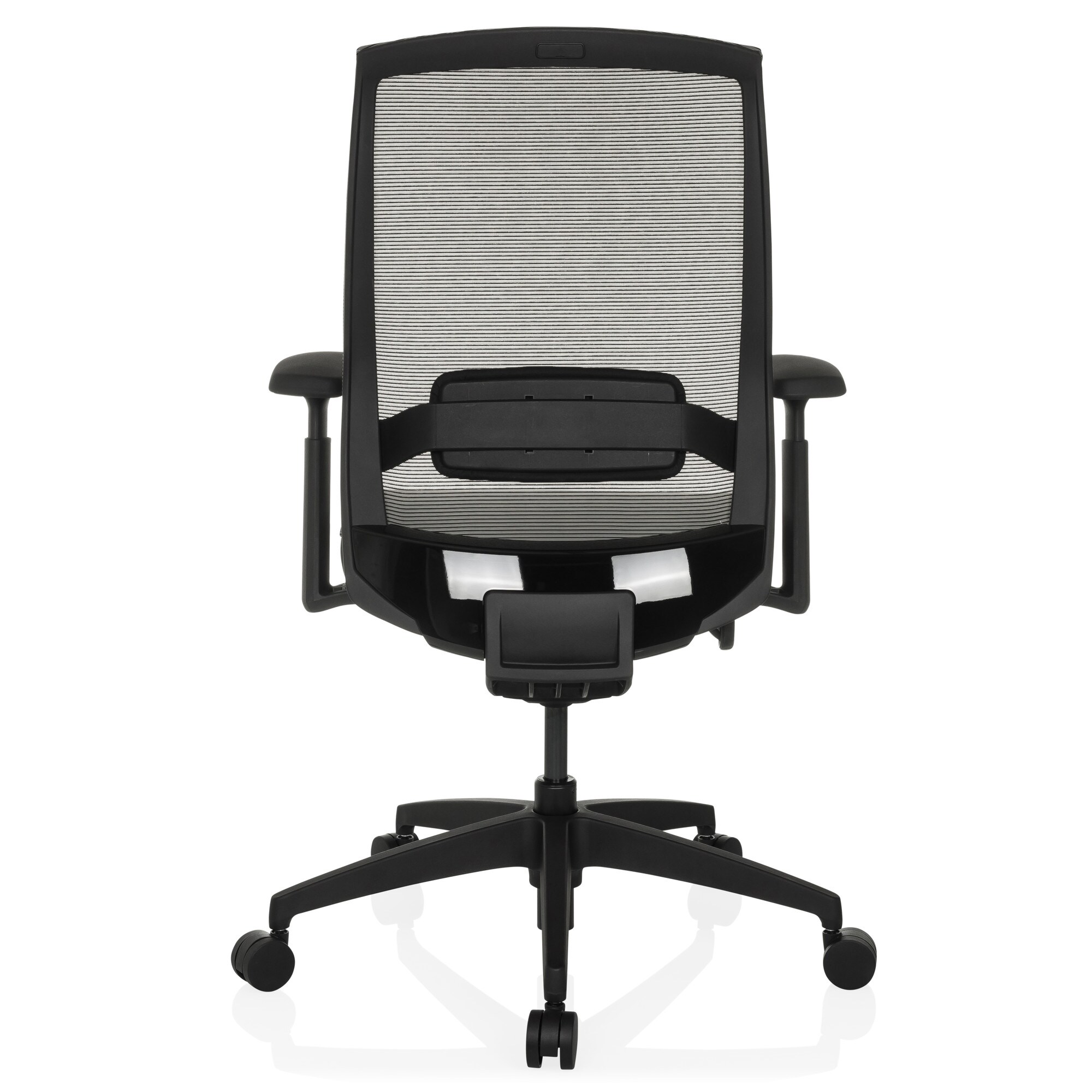 Profi Bürostuhl COLORE Stoff/Netzstoff mit Armlehnen (höhenverstellbar) hjh OFFICE