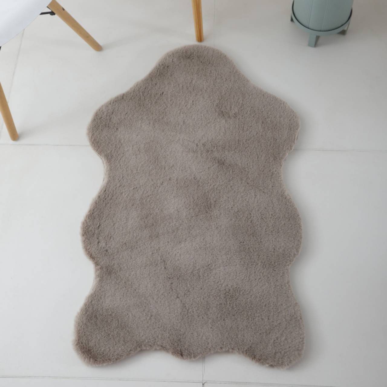 Teppich, Super Weich, Kunstfell, Flauschig, Waschbarer Kinderzimmer, Babyzimmer