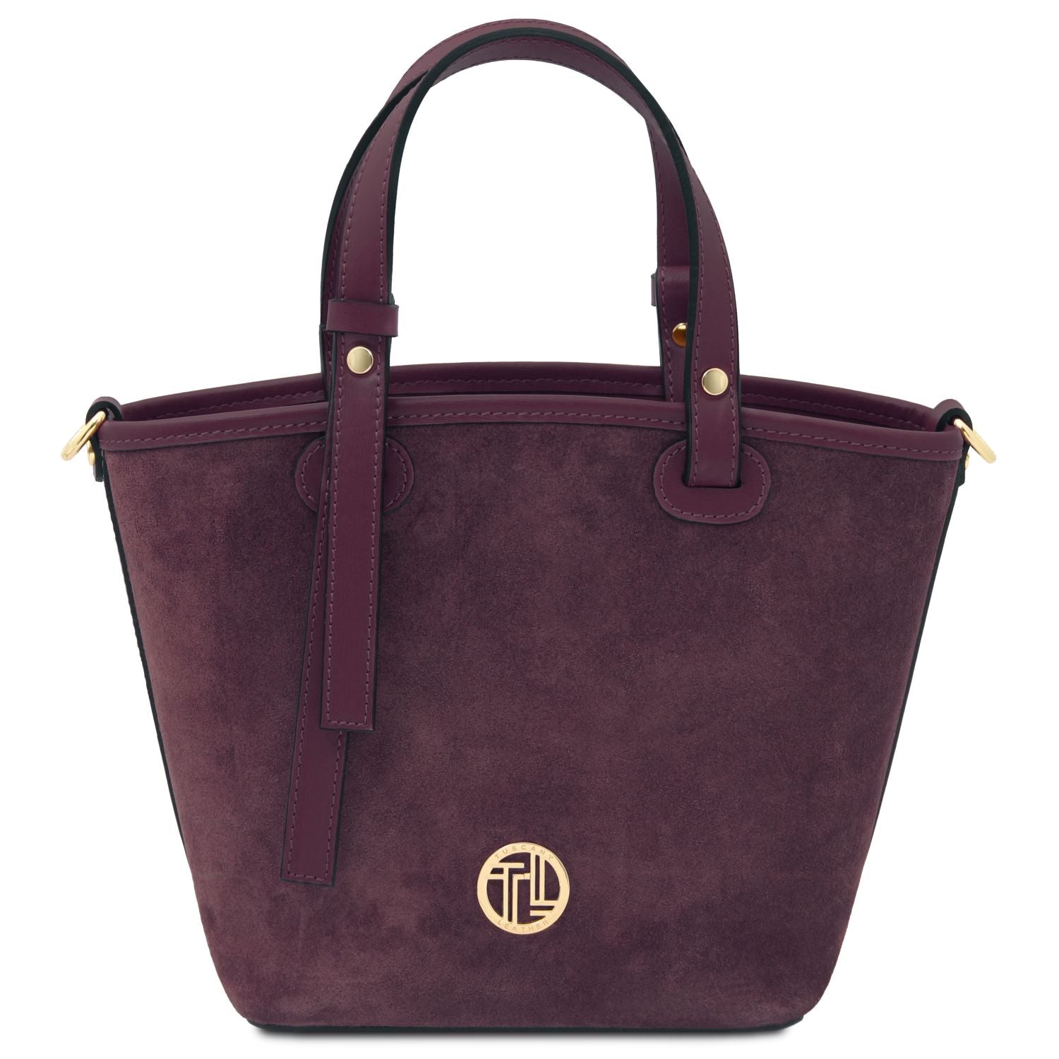 TL142261 – Glacette – Suede leren emmer tas