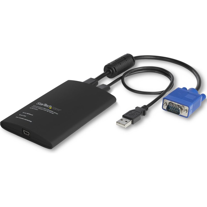 StarTech.com Adaptateur Crash Cart USB - Adaptateur Crash Cart KVM USB pour Ordinateur Portable - Crash Cart de Salle de Serveurs - Datacenter Crash Cart - Crash Cart Informatique