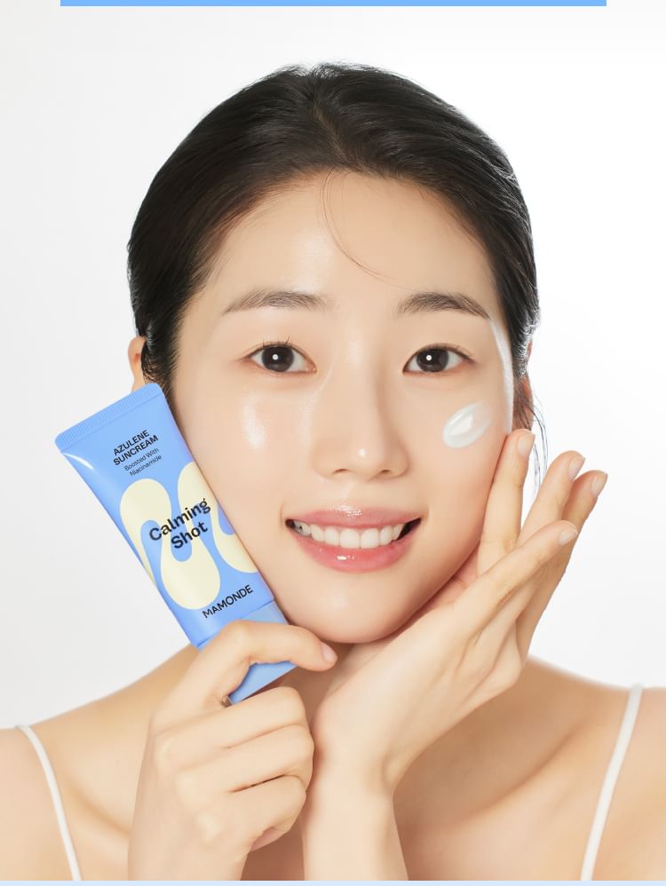 MAMONDE - Calming Shot Azulene Zonnebrandcrème