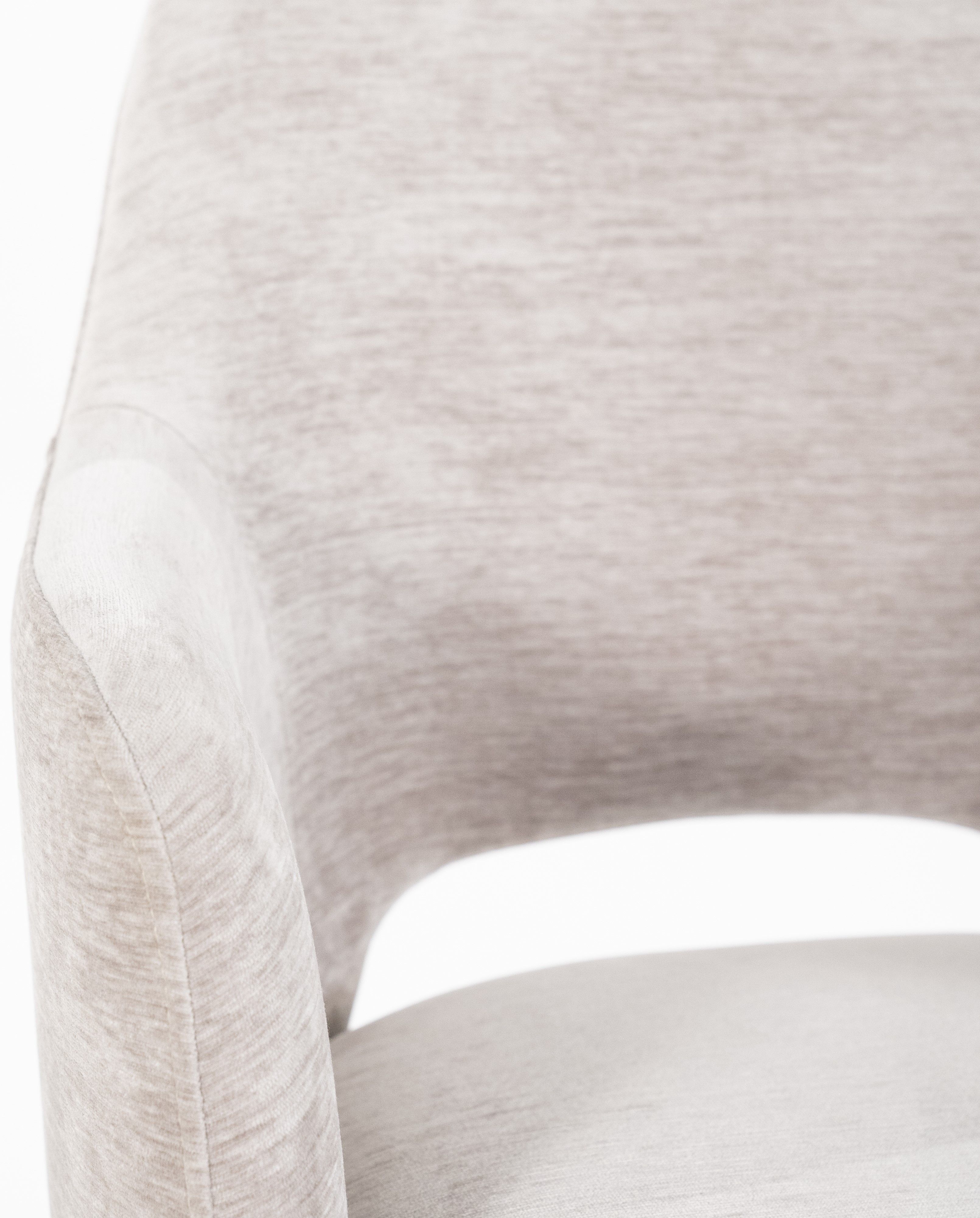 Eetkamerstoel - beige Mellow | 95936 Esmee B58 x D57.5 x H81 cm