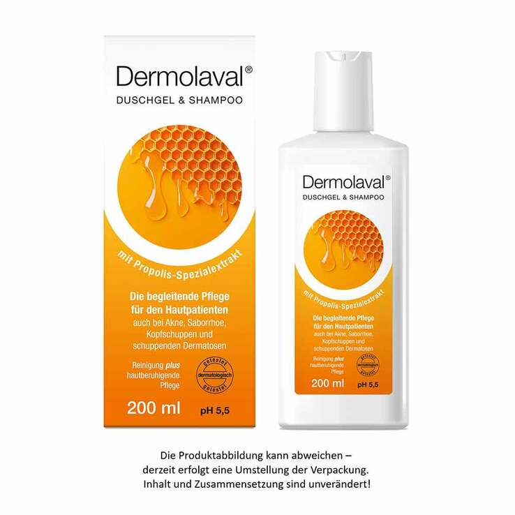 Dermolaval Duschgel + Shampoo, 200 ml