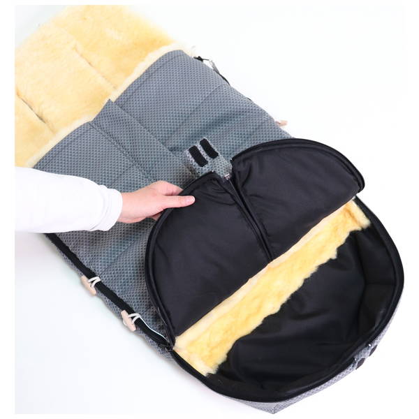 KaiserKaiser   Lammfell Fusssack Allex black
