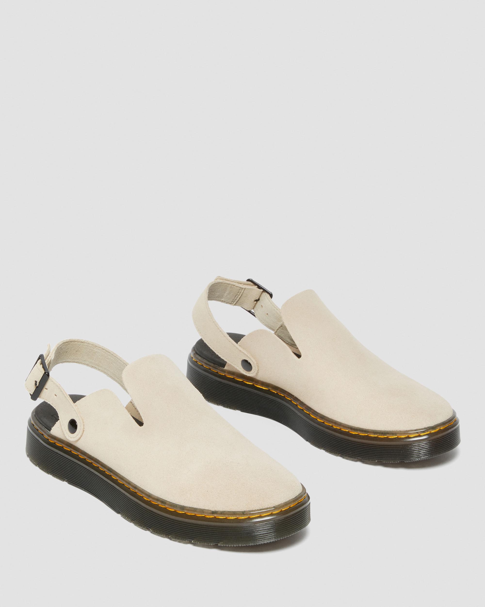Carlson Suede Casual Slingback Mules