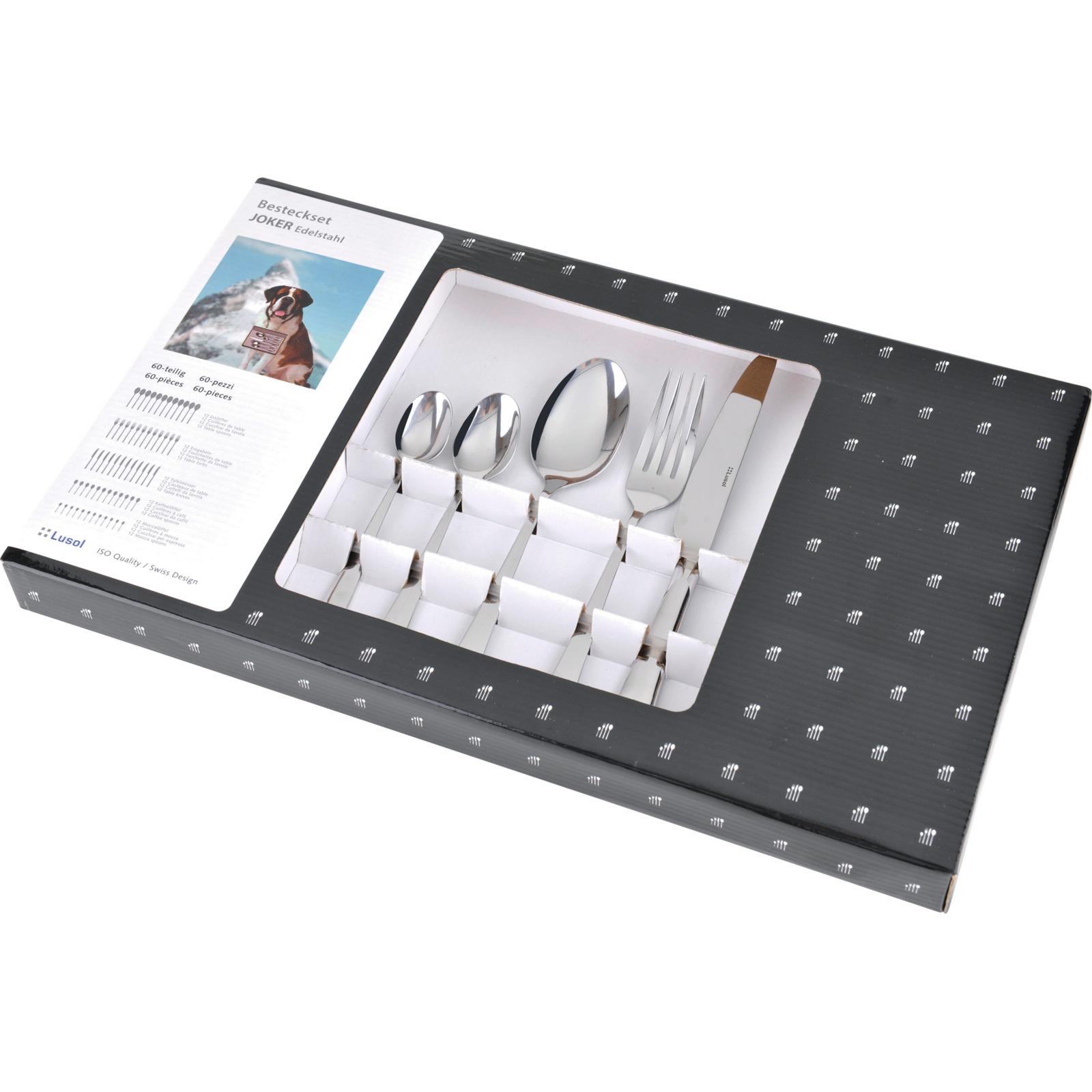 Lusol Besteckset Joker 60-teilig