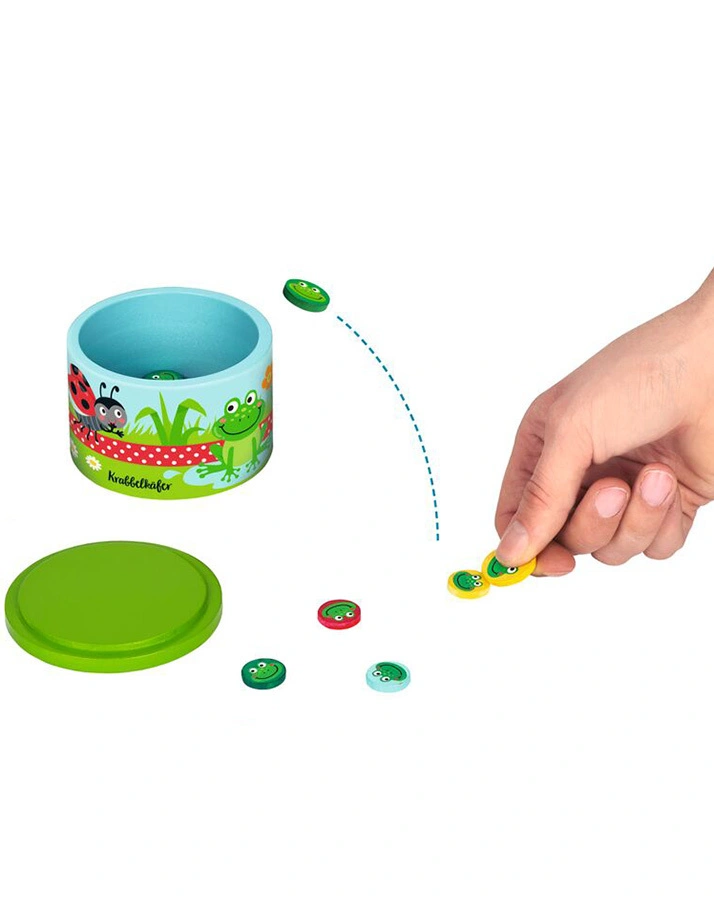 Spiel KRABBELKÄFER - KLEINES FRÖSCHE-FLOHSPIEL