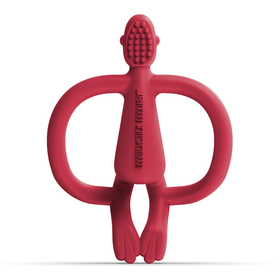 MATCHSTICK MONKEY™ Beißring Affe rot