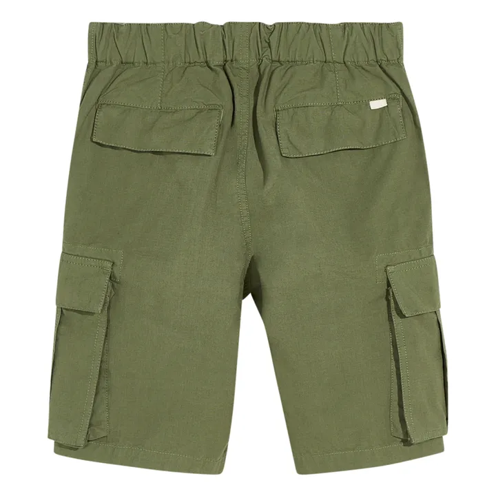 Bellerose Short Cargo Paz | Vert kaki