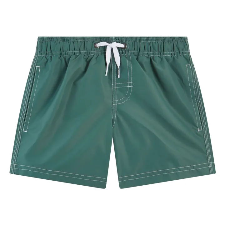 Sundek Short de Bain Board Arc | Vert kaki
