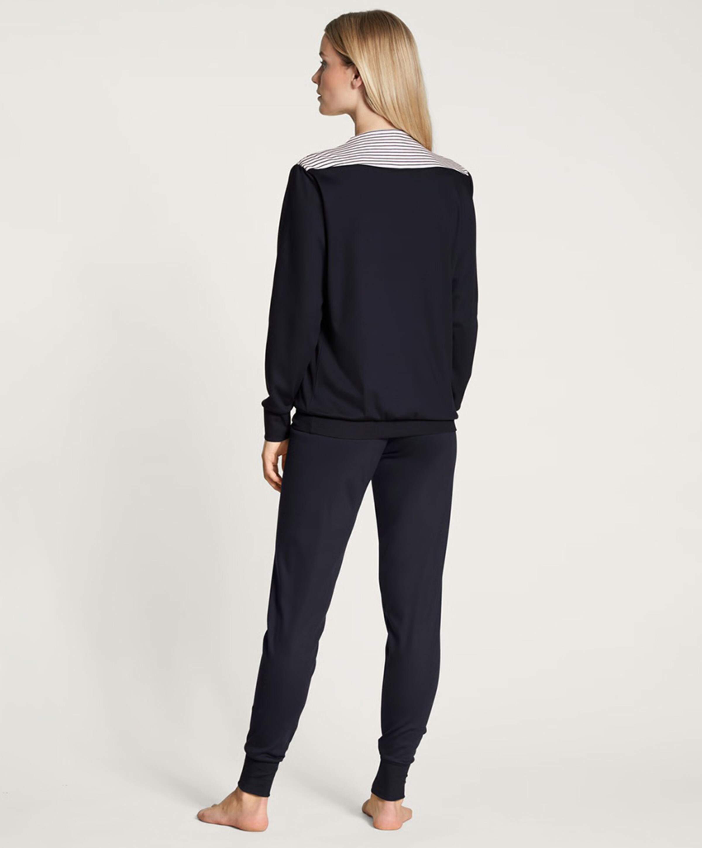 Calida Dames pyjamaset blauw