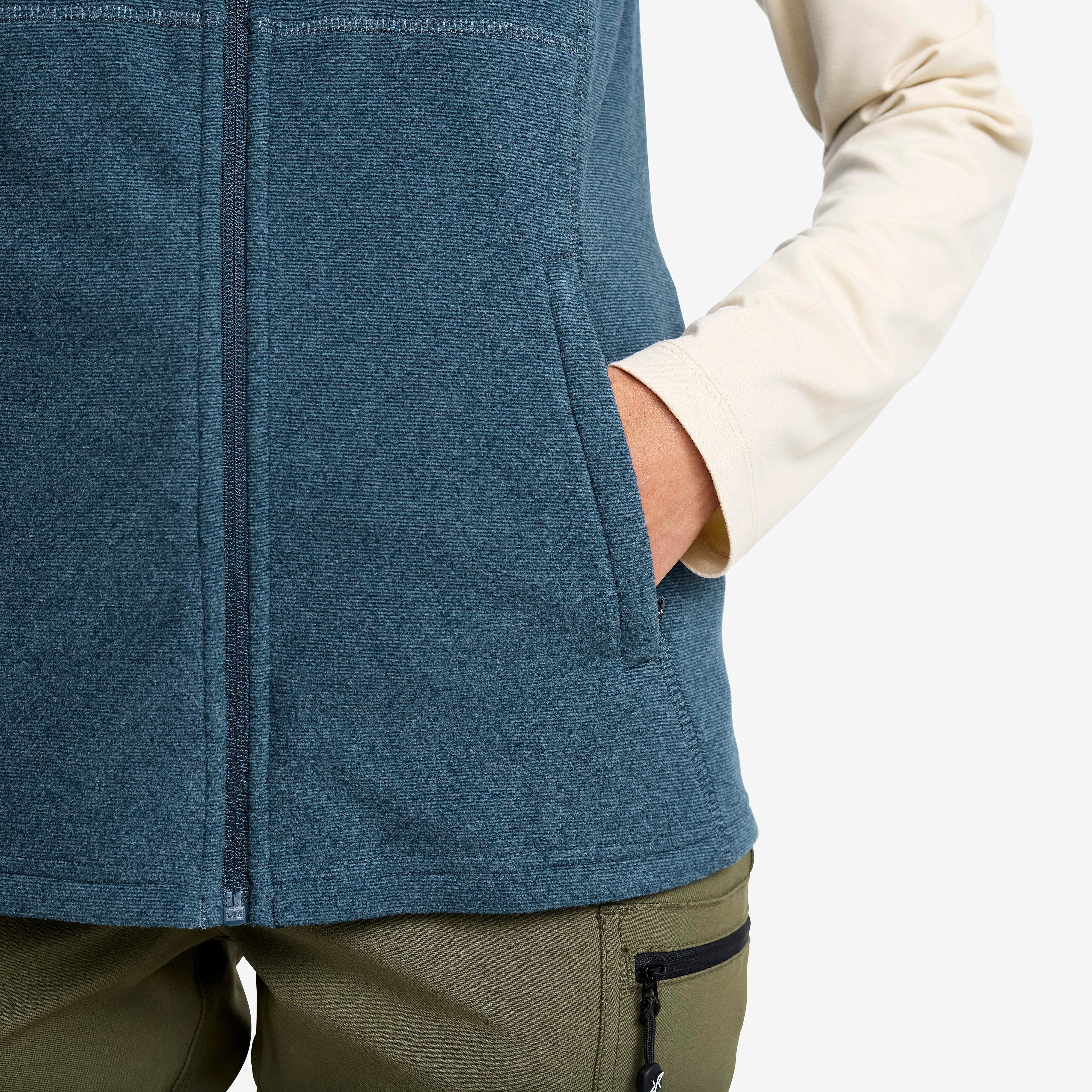 Essential Fleece Vest Dame Moonlit Ocean