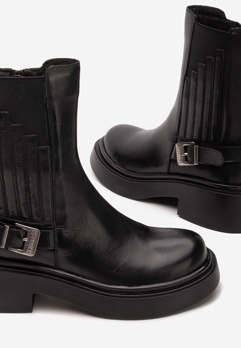 Bottines femme noires Nuvia