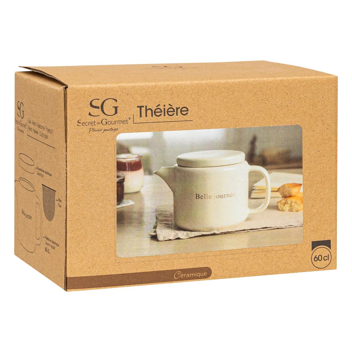 THEIERE CERAMIQUE BELLE JOURNEE 55CL