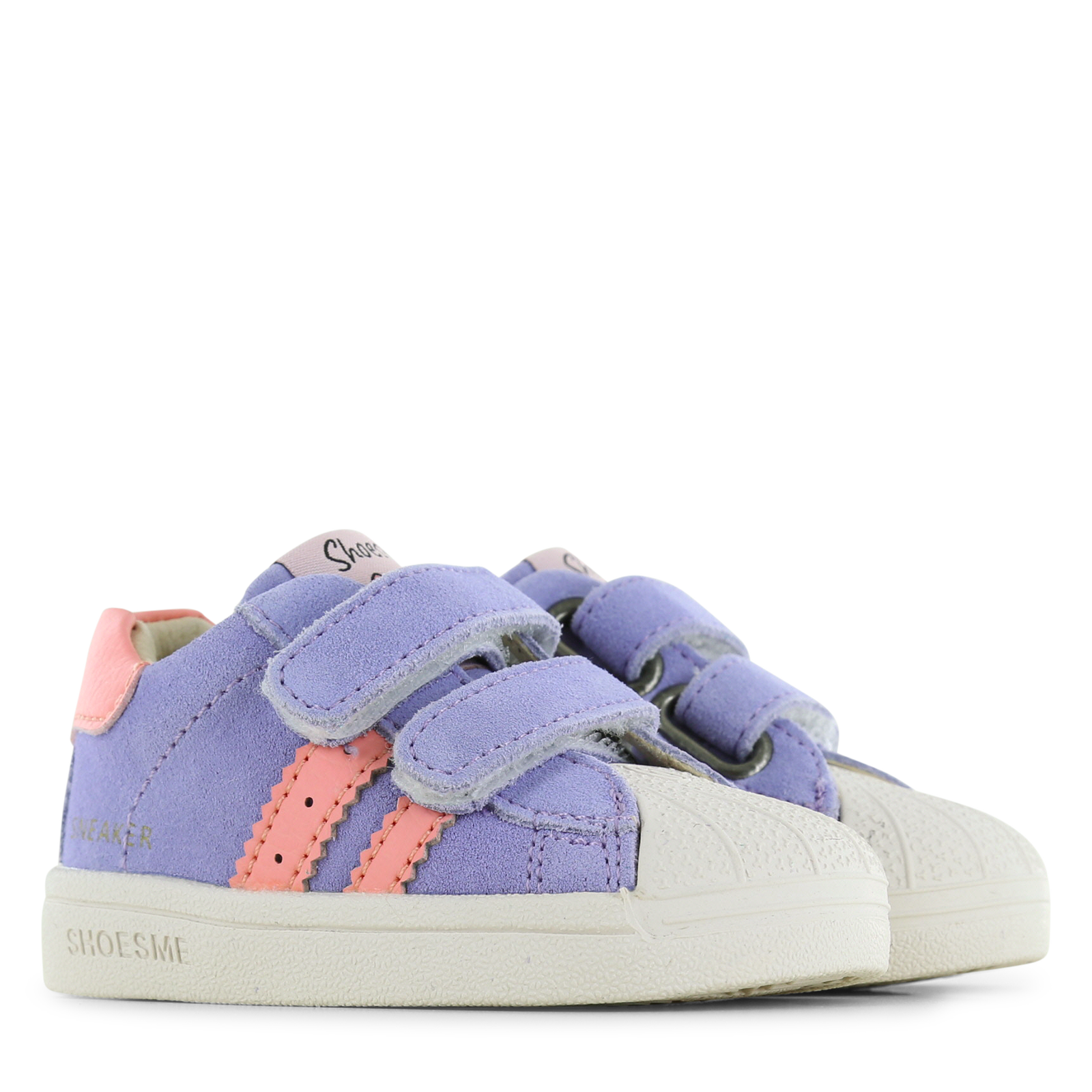Shoesme lila sneakertje Microfiber leer, Suède | Meisjes schoenen