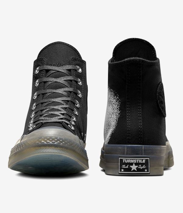 Converse x Turnstile Chuck 70 Schuh (black grey white)