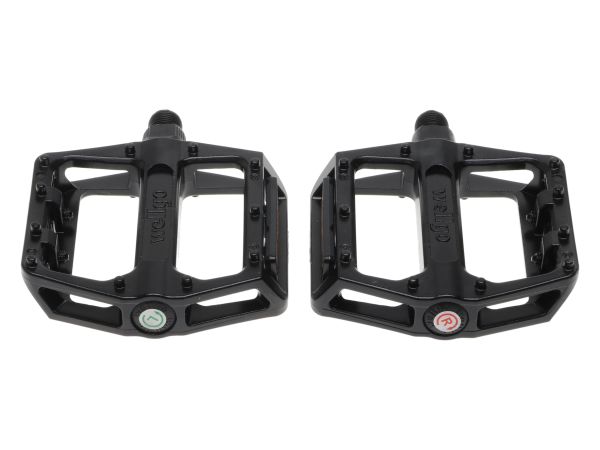 Wellgo Flat Pedaler, Black