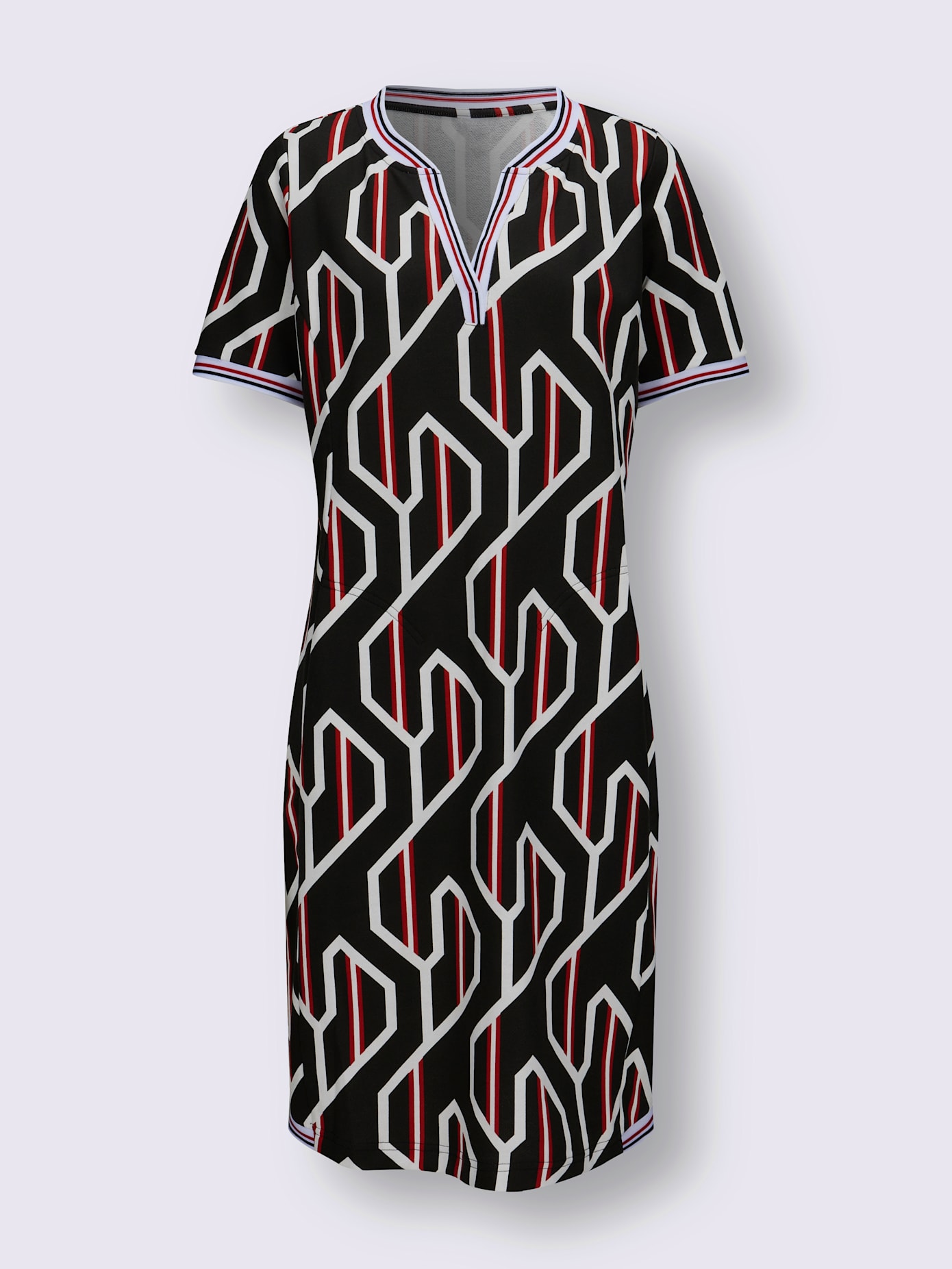 Robe en jersey coupe affinante