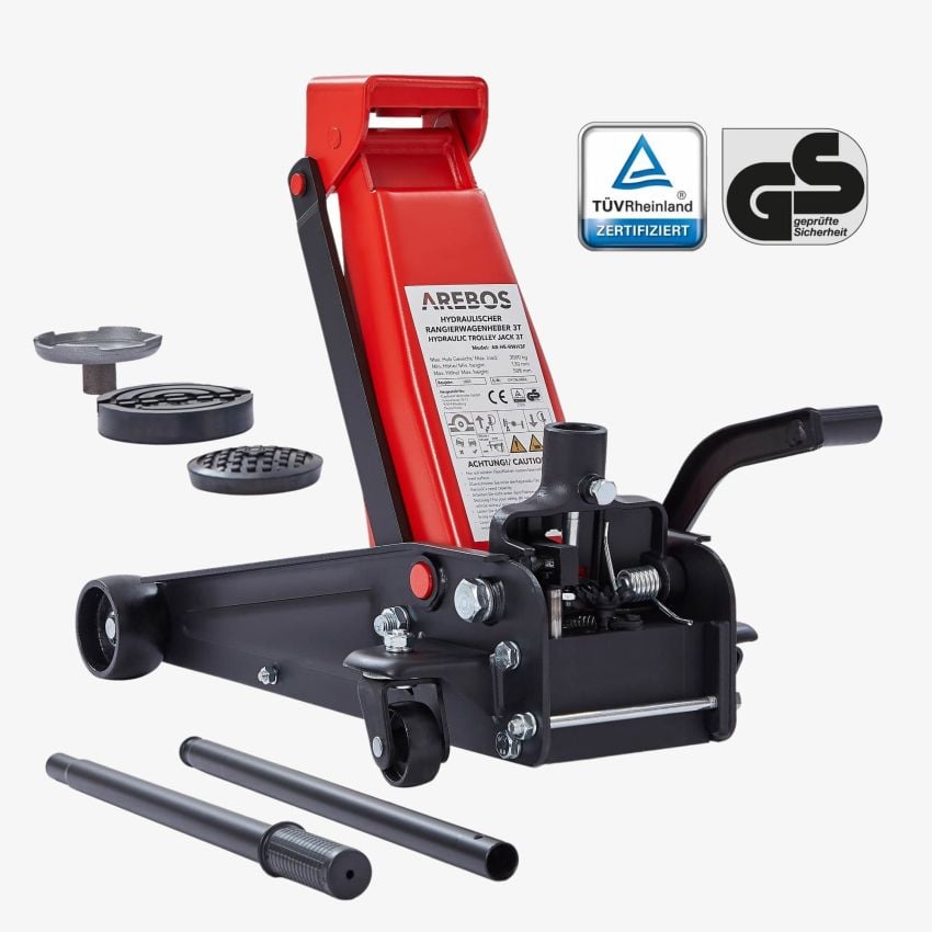 Rangierwagenheber 3T mit Fußpedal