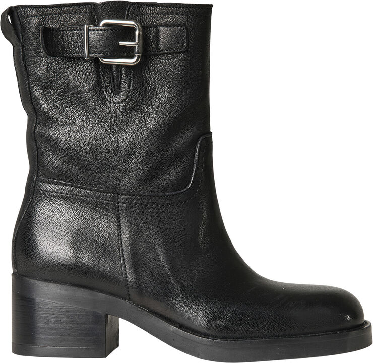 A pair Biker 1 buckle Black