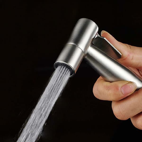 INF Håndholdt bidet dusjhode Sølv