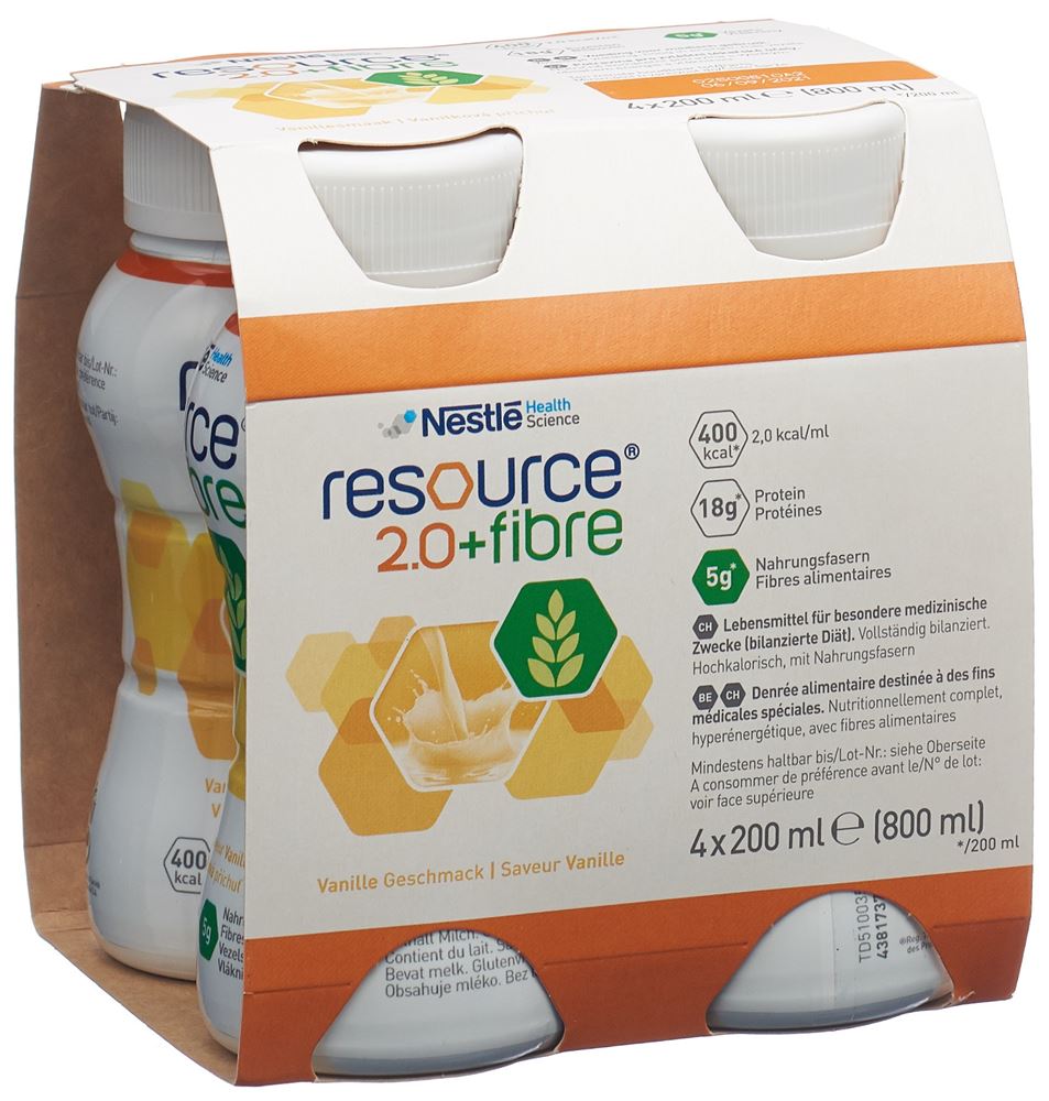 RESOURCE 2.0 Fibre liq Vanille 200 ml