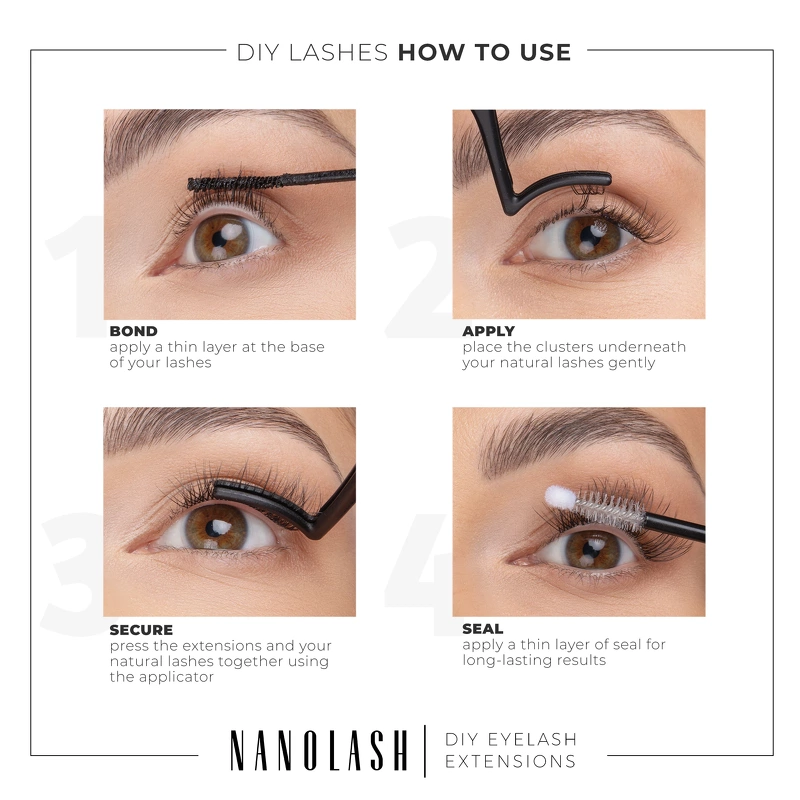 Nanolash DIY Eyelash Extensions Starter Kit - Heartbreaker